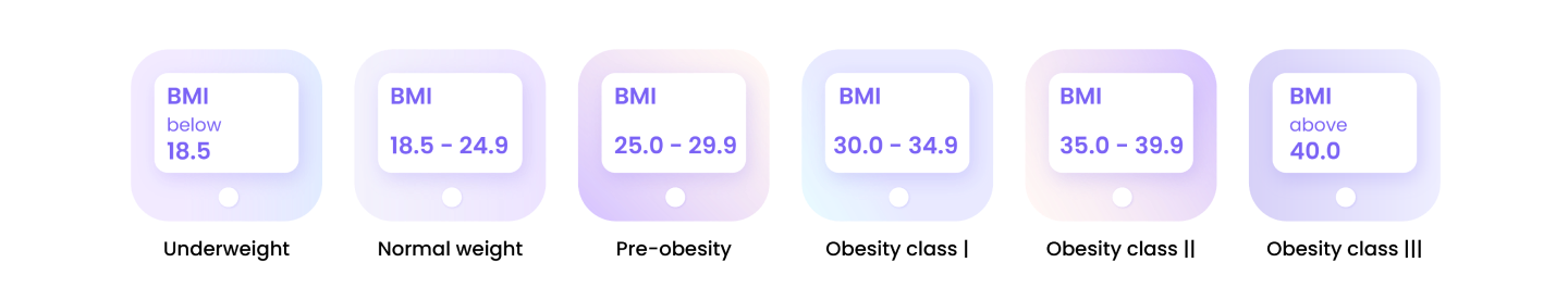 <p>BMI status levels</p>
